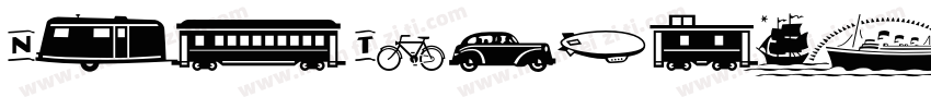 New Transport Black字体转换